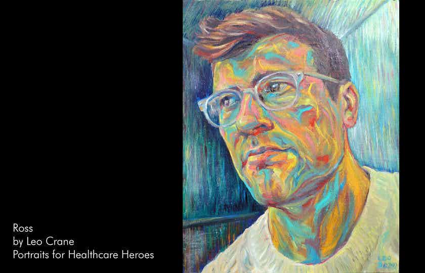 artwork Portraits for Healthcare Heroes
