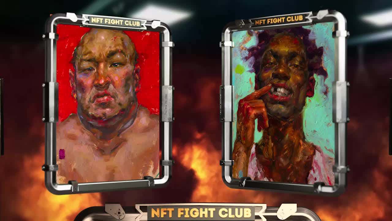 artwork NFT Fight Club Legends Vol.1