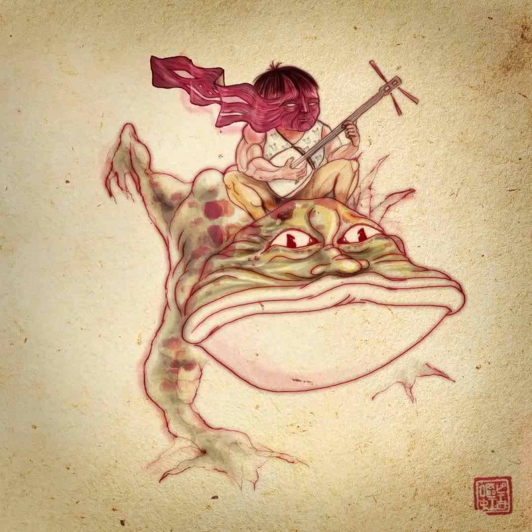 artwork Hikigaeru 4 -the frog song